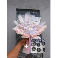 Buket Butterfly Special Pink